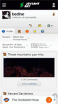 Mobile Screenshot of bedine.deviantart.com