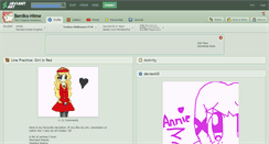 Desktop Screenshot of beniko-hime.deviantart.com
