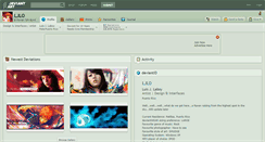 Desktop Screenshot of ljlo.deviantart.com