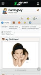 Mobile Screenshot of burningboy.deviantart.com