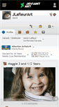 Mobile Screenshot of jlafleurart.deviantart.com