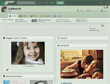 Tablet Screenshot of jlafleurart.deviantart.com