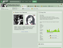 Tablet Screenshot of funkyasianjesus.deviantart.com