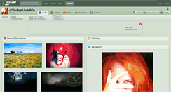 Desktop Screenshot of oosixfeetunderoo.deviantart.com