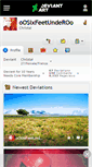 Mobile Screenshot of oosixfeetunderoo.deviantart.com
