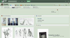 Desktop Screenshot of elandain.deviantart.com