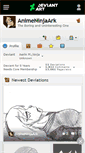 Mobile Screenshot of animeninjaark.deviantart.com