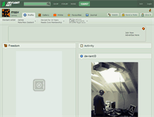 Tablet Screenshot of mssv.deviantart.com