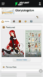 Mobile Screenshot of glorysangels.deviantart.com