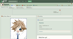 Desktop Screenshot of kiyosune.deviantart.com