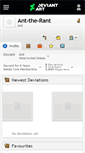 Mobile Screenshot of ant-the-rant.deviantart.com
