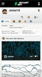 Mobile Screenshot of jontei18.deviantart.com