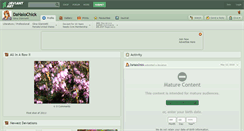 Desktop Screenshot of dahalochick.deviantart.com