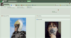 Desktop Screenshot of mistykitty.deviantart.com