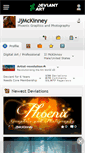 Mobile Screenshot of jjmckinney.deviantart.com