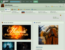 Tablet Screenshot of jjmckinney.deviantart.com