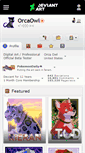 Mobile Screenshot of orcaowl.deviantart.com