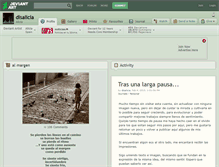 Tablet Screenshot of disalicia.deviantart.com