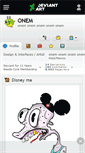 Mobile Screenshot of onem.deviantart.com
