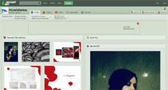 Desktop Screenshot of micaelasantos.deviantart.com