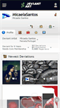Mobile Screenshot of micaelasantos.deviantart.com