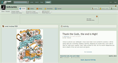 Desktop Screenshot of gothjunkie.deviantart.com