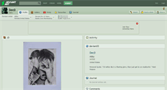 Desktop Screenshot of dec0.deviantart.com