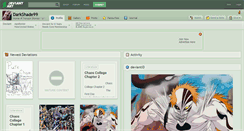Desktop Screenshot of darkshade99.deviantart.com