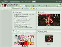 Tablet Screenshot of fairy-tail-base.deviantart.com