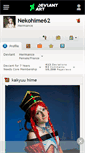 Mobile Screenshot of nekohime62.deviantart.com