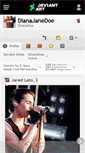Mobile Screenshot of dianajanedoe.deviantart.com
