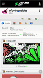 Mobile Screenshot of ofdyinginsides.deviantart.com