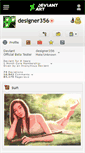 Mobile Screenshot of designer356.deviantart.com