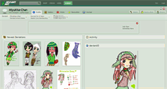 Desktop Screenshot of miyukisa-chan.deviantart.com