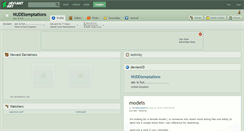Desktop Screenshot of nudetemptations.deviantart.com