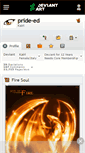 Mobile Screenshot of pride-ed.deviantart.com