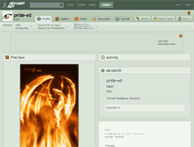 Tablet Screenshot of pride-ed.deviantart.com