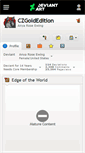 Mobile Screenshot of czgoldedition.deviantart.com