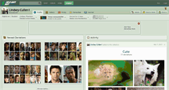 Desktop Screenshot of lindsey-cullen1.deviantart.com