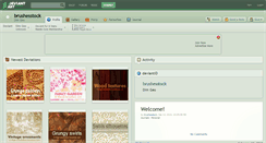 Desktop Screenshot of brushesstock.deviantart.com