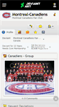 Mobile Screenshot of montreal-canadiens.deviantart.com