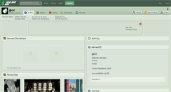 Desktop Screenshot of gknr.deviantart.com