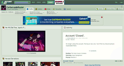 Desktop Screenshot of cerberusderozier.deviantart.com