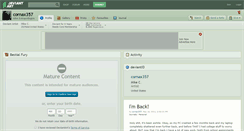 Desktop Screenshot of cornax357.deviantart.com