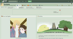 Desktop Screenshot of newbieme.deviantart.com