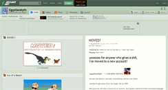 Desktop Screenshot of egyptianmyth.deviantart.com