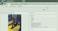 Desktop Screenshot of hunka.deviantart.com