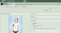 Desktop Screenshot of pandalee.deviantart.com