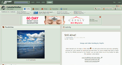 Desktop Screenshot of celestialwolfen.deviantart.com