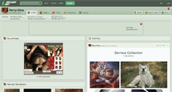 Desktop Screenshot of percy-silva.deviantart.com
